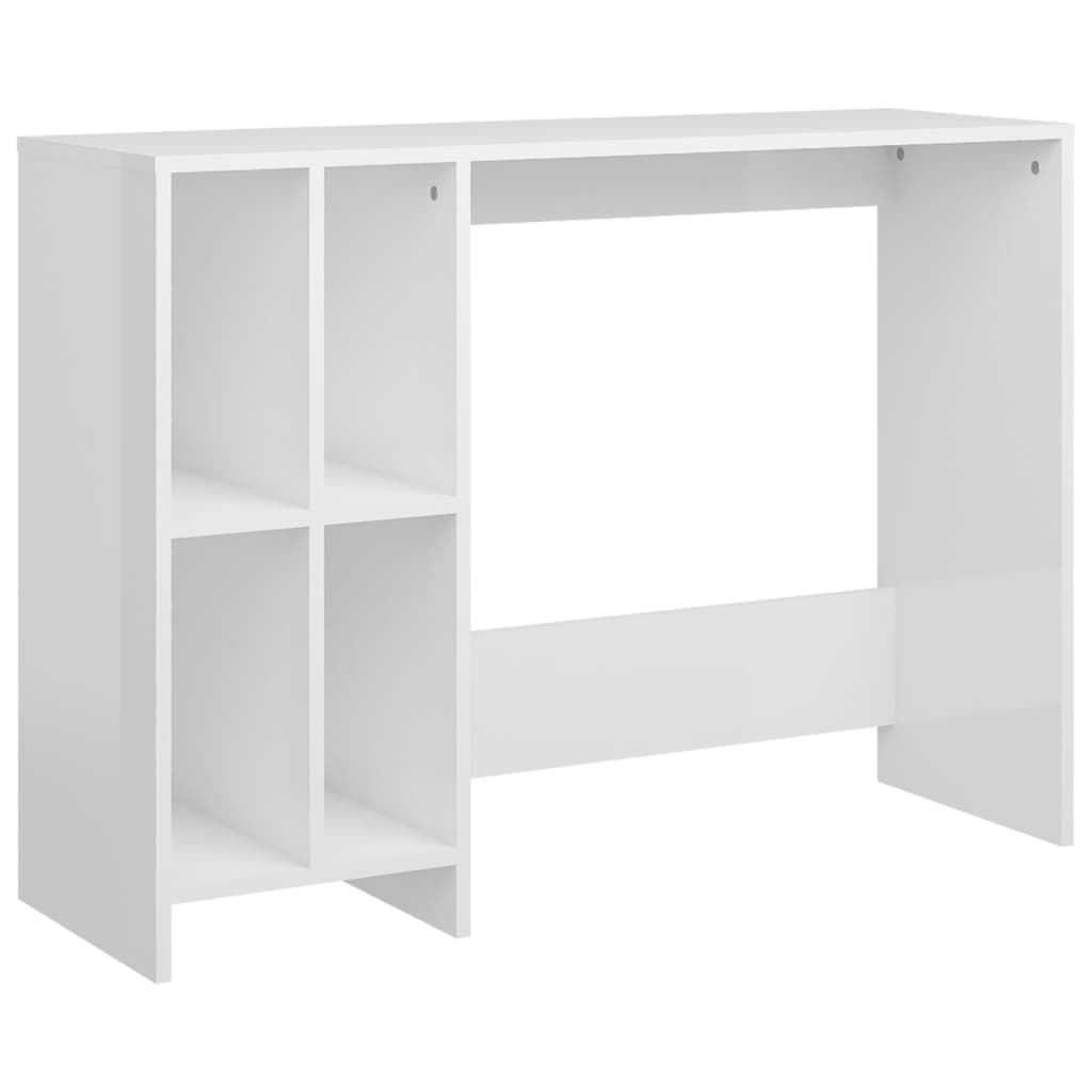 Computertisch Weiß 102,5x35x75 cm Holzwerkstoff