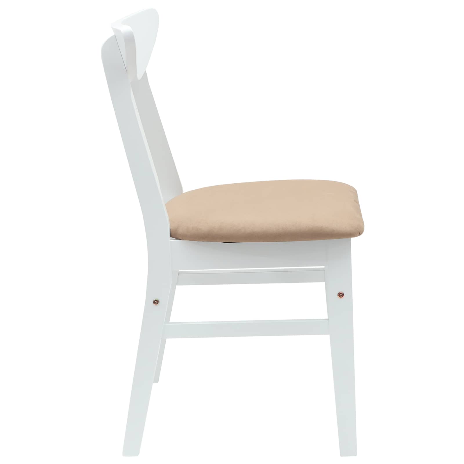 Esszimmerstühle 2 pcs Hellbraun 42 x 47.5 x 81 cm