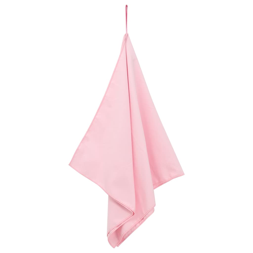 Sporthandtücher 2 pcs Schwarz 50 x 30 cm Polyester und Polyamid