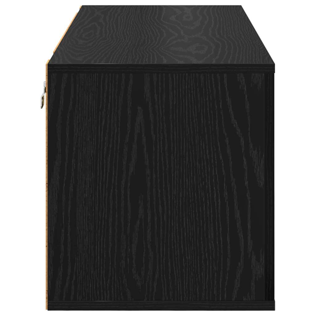 Wand-Schuhschrank Weiß 100x35x38 cm Holzwerkstoff
