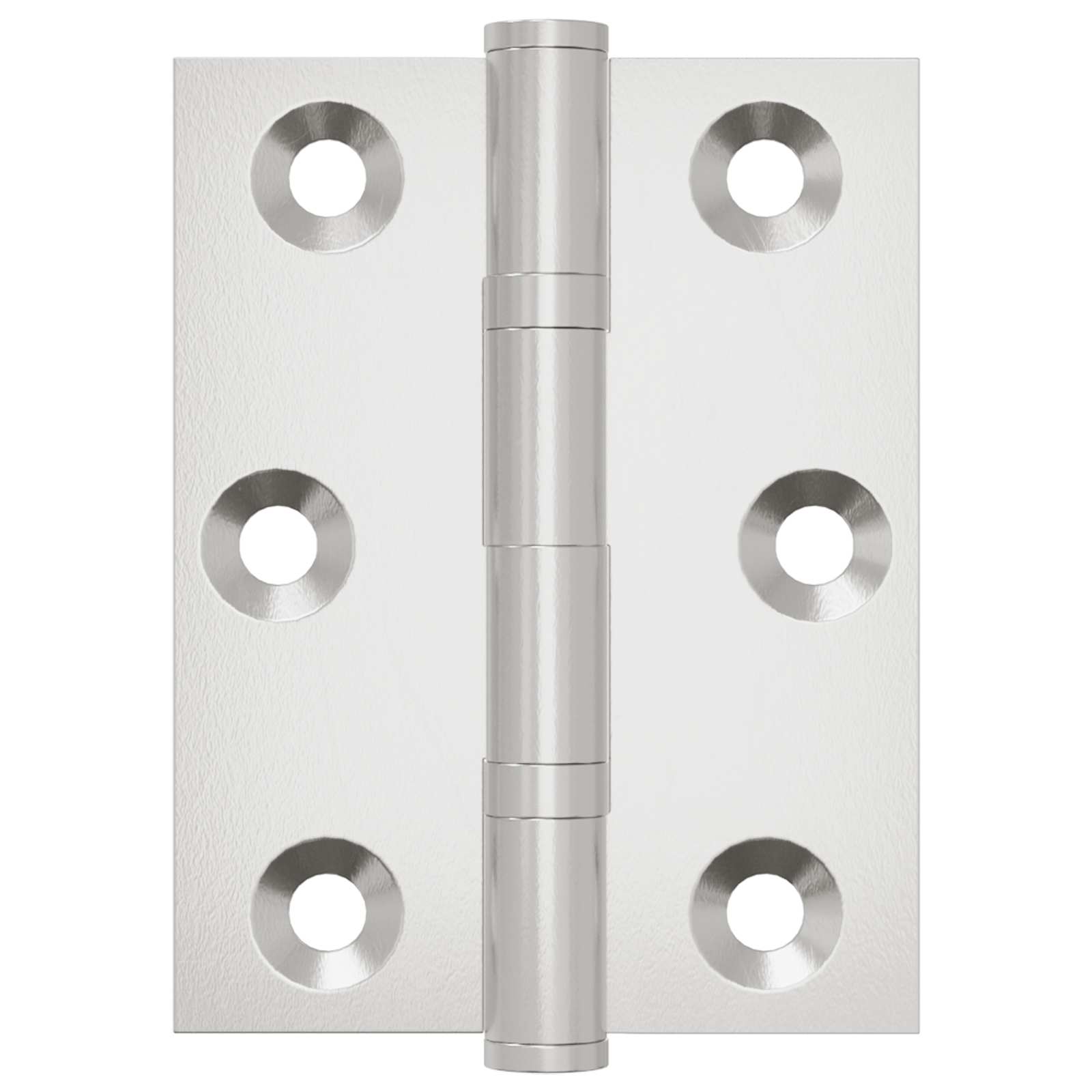 Scharnier 2 pcs Silber 50 x 38 x 1,3 mm Stahl