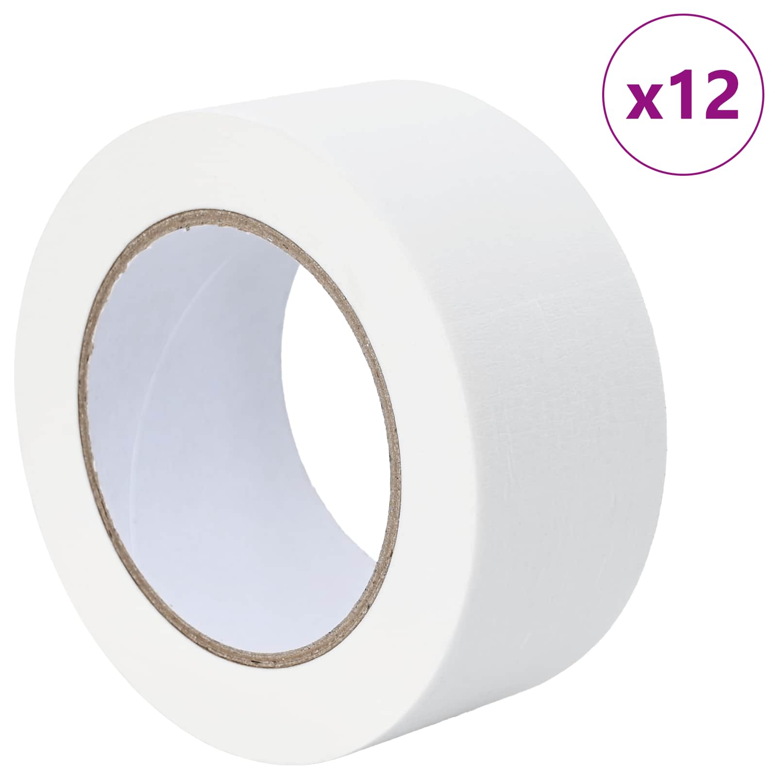 Malerklebebänder 6 pcs Weiß 19mm x 50m Papier