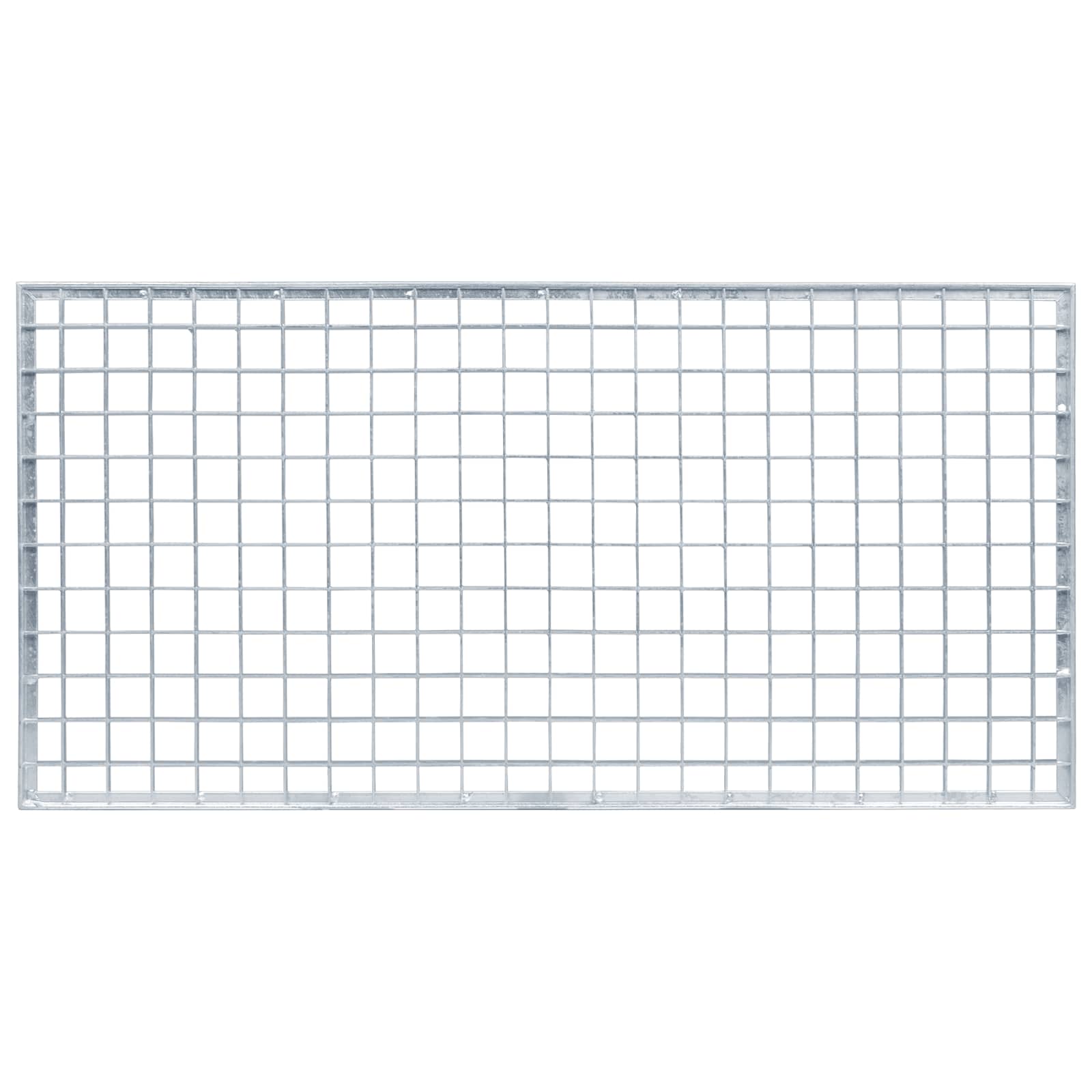 Gitter Silber 50 x 35 x 2 cm Feuerverzinkter Stahl