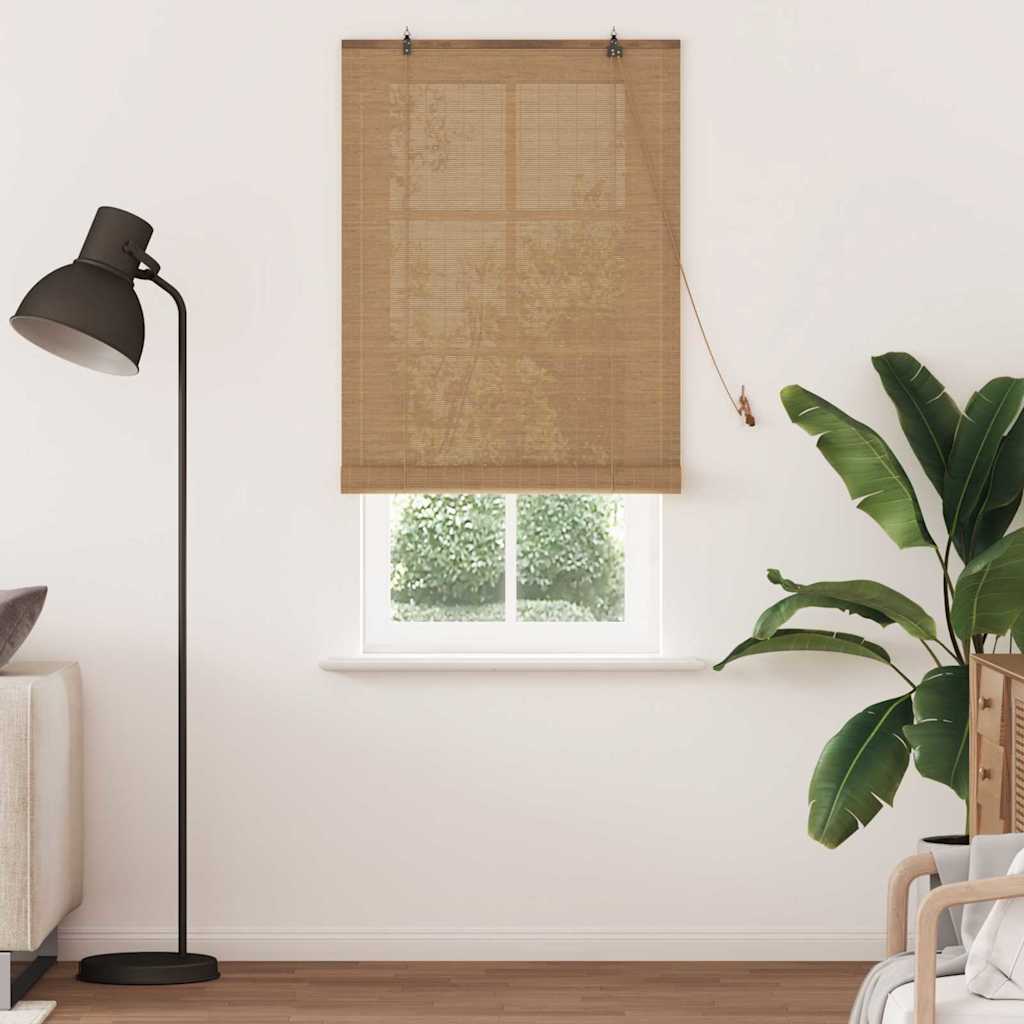 Rollo Braun 60 x 160 cm Bambus