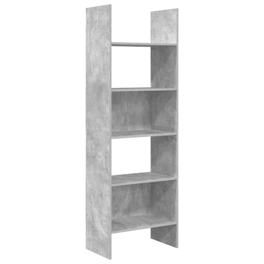 Bücherregal Weiß 60x35x180 cm Holzwerkstoff