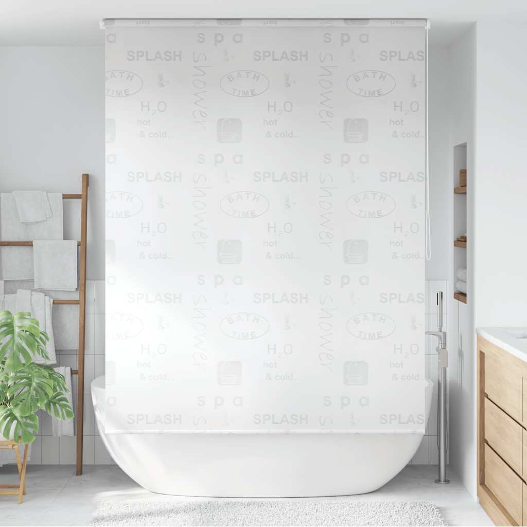 Duschrollo 80x240 cm Weiß