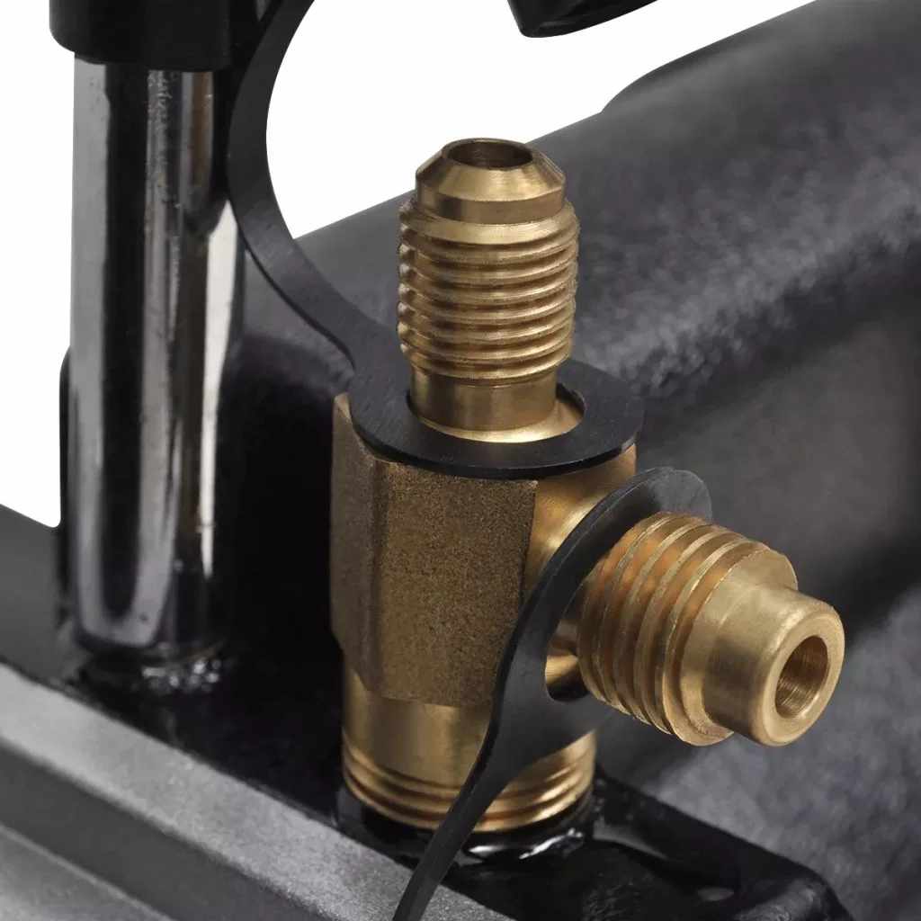 Vakuumpumpe mit 4-Wege-Verteiler-Manometer Set für Klimaanlagen