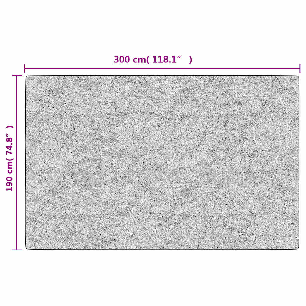 Teppich Waschbar Mehrfarbig 160x230 cm