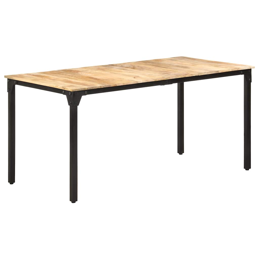 Esstisch 140x70x76 cm Raues Mangoholz
