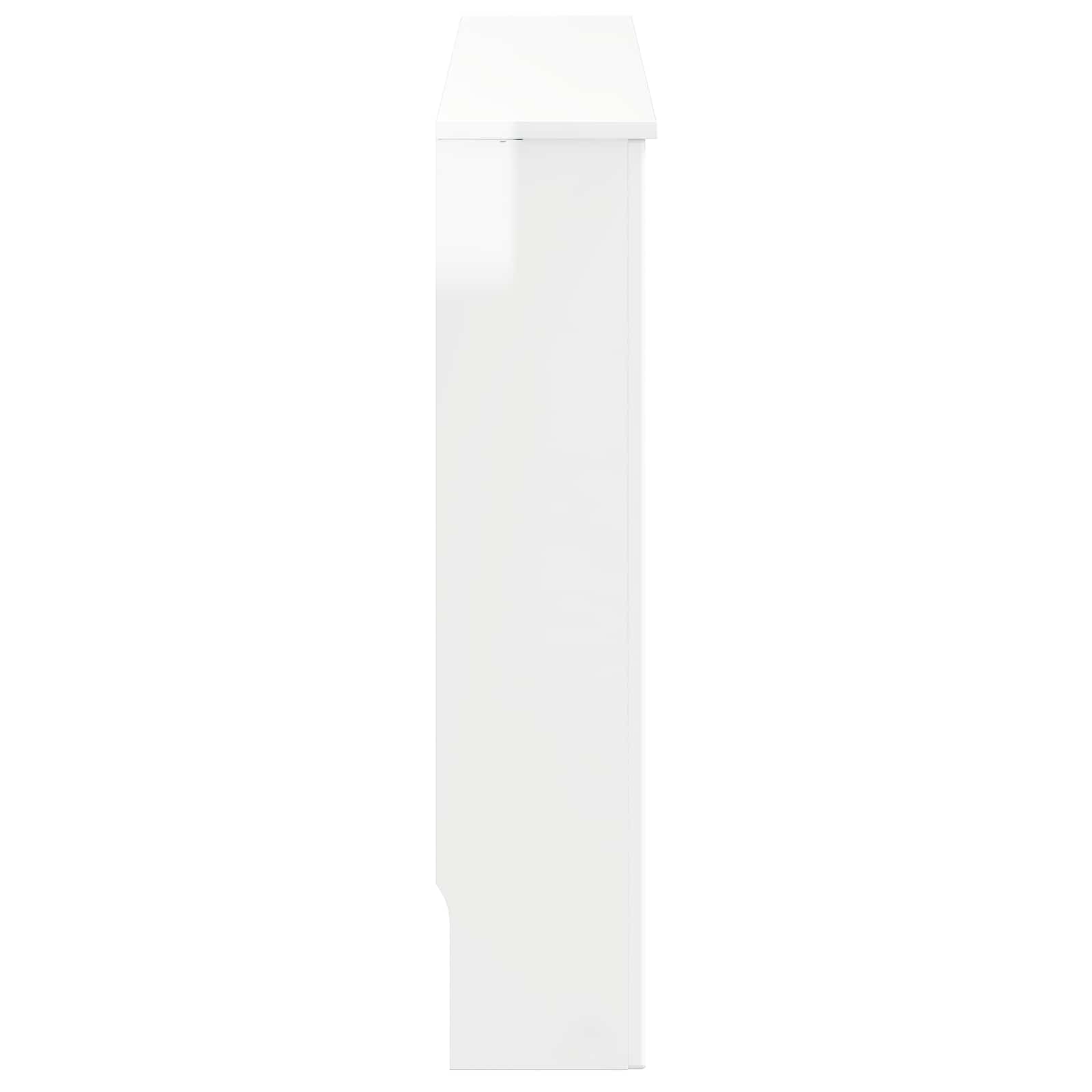 Holzwerkstoff Heizkörper-Abdeckung Heizkörperverkleidung 112 cm, weiß