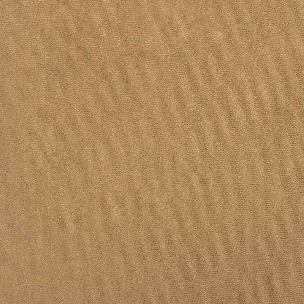 Schaukelstuhl Ohrensessel Blau Samt und Massivholz