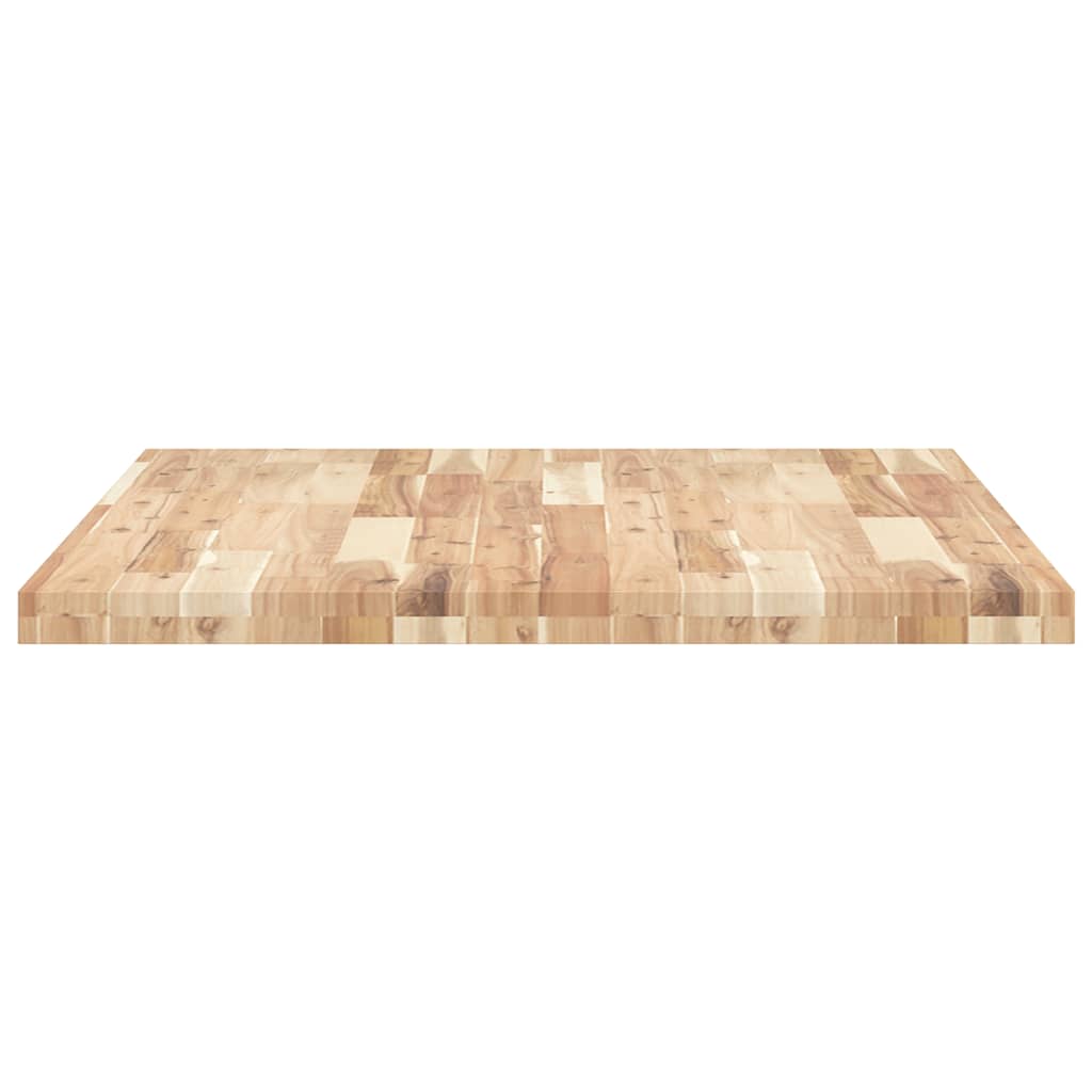 Schreibtischplatte Unbehandelt 60x50x2 cm Massivholz Akazie