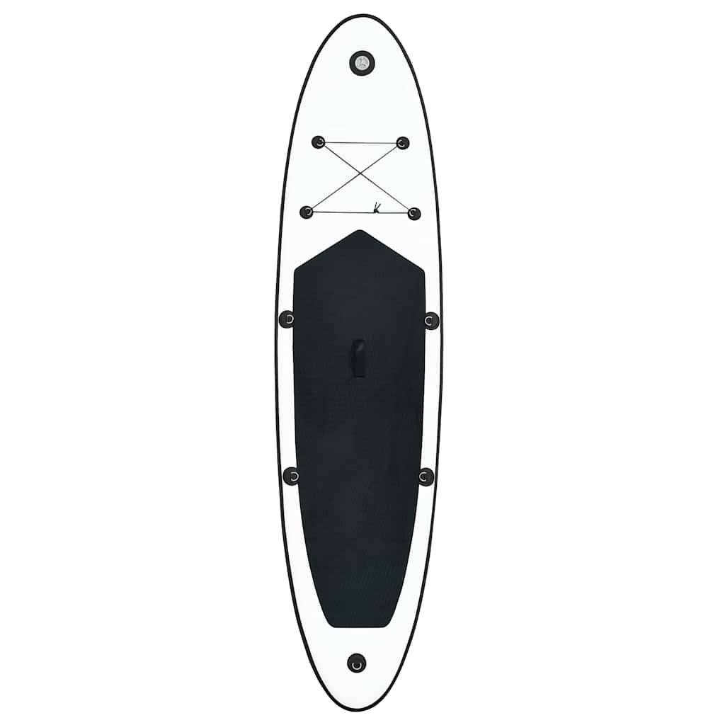 Stand Up Paddle Board SUP Aufblasbar Rot und Weiß