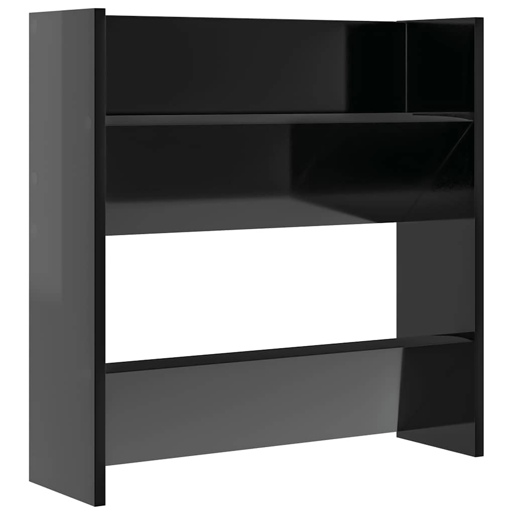 Wand-Schuhschränke 4 Stk. Weiß 60x18x60 cm Holzwerkstoff