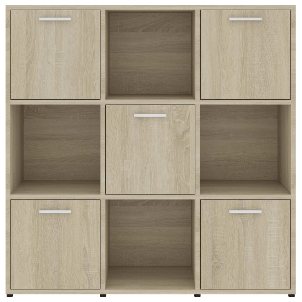 Bücherregal Weiß 90x30x90 cm Holzwerkstoff