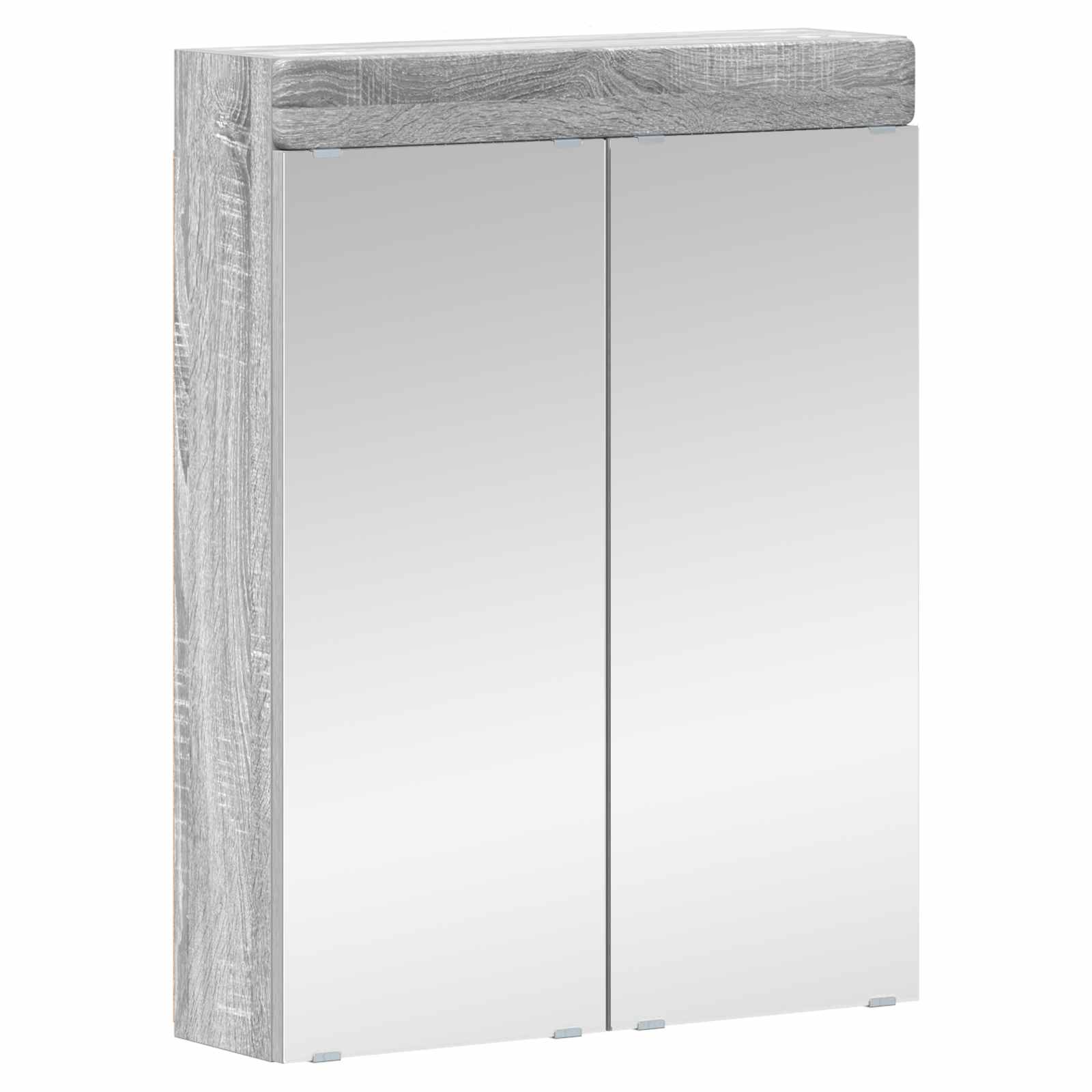Badezimmermöbel-Set TULUM 2 pcs Weiß 60 x 34 x 63 cm