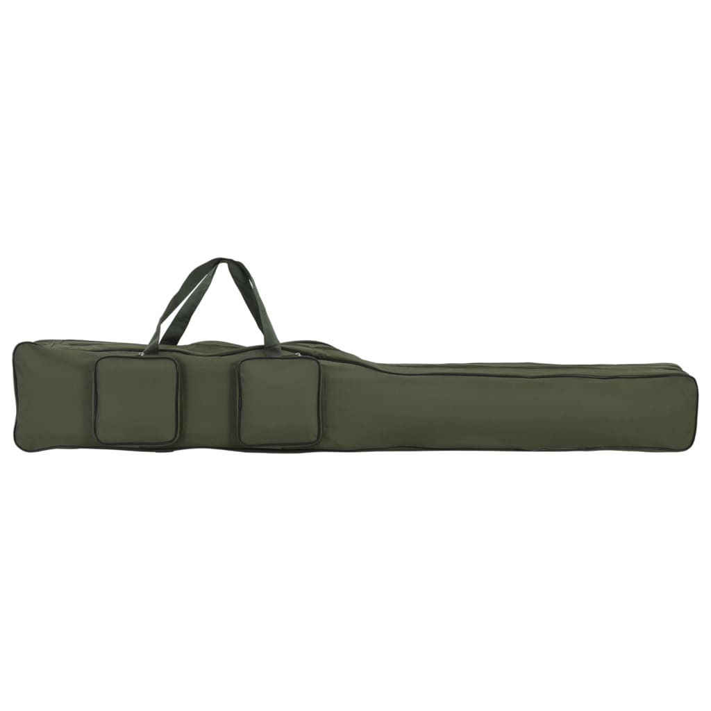 Angelrutentasche Grün Tarnfarben 150 cm Oxford-Gewebe