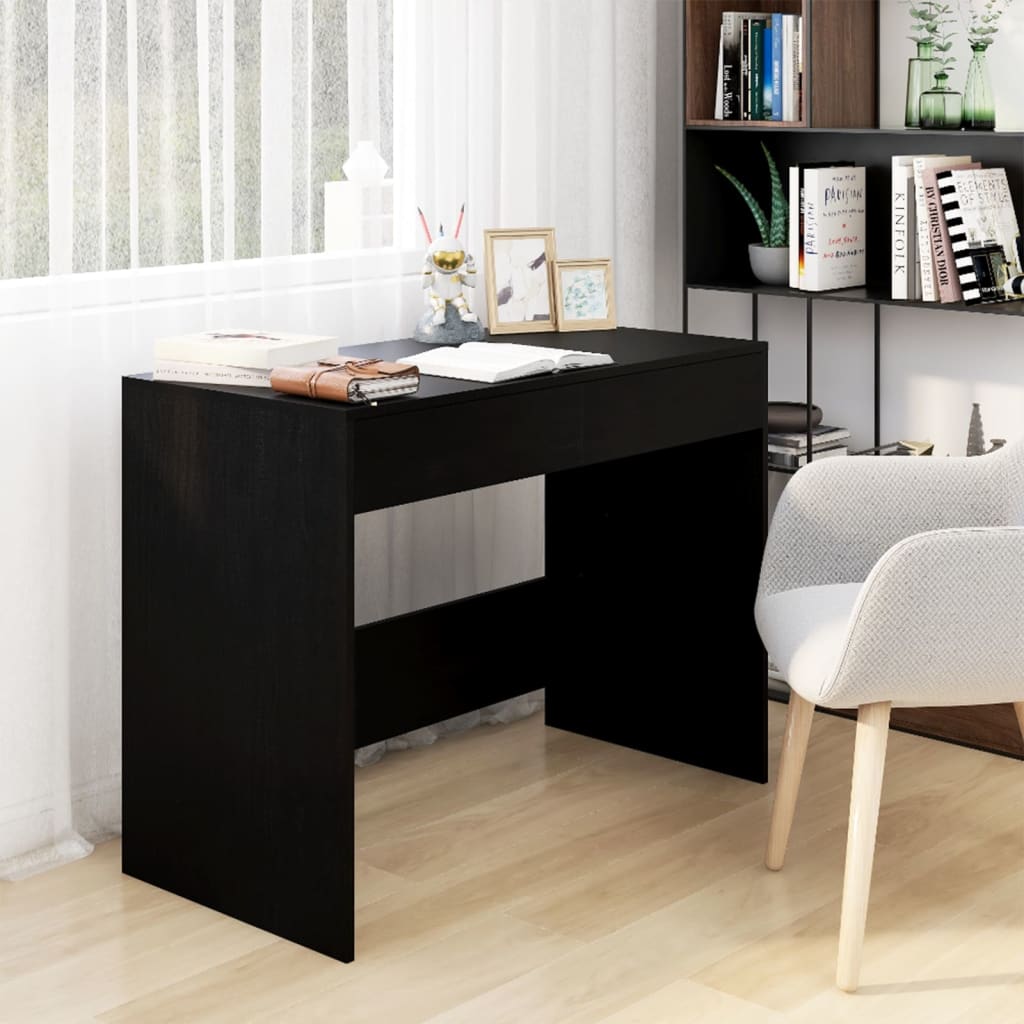 Schreibtisch Weiß 101x50x76,5 cm Holzwerkstoff