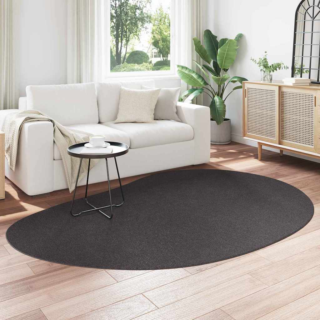 Bereichsteppiche HUARTE Anthrazit 100 x 200 cm Polyester