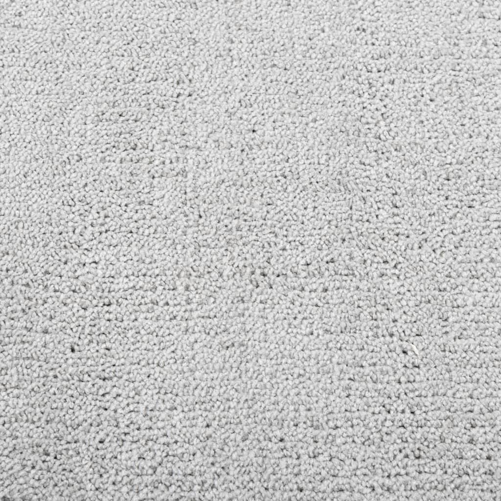 Teppich OVIEDO Kurzflor Anthrazit 120x120 cm