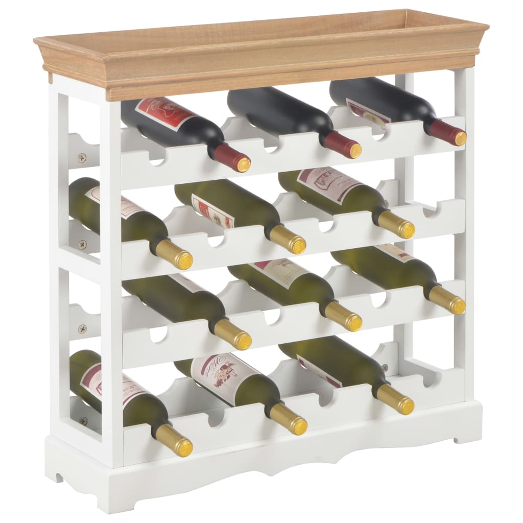 Weinschrank Abreu Weiß
