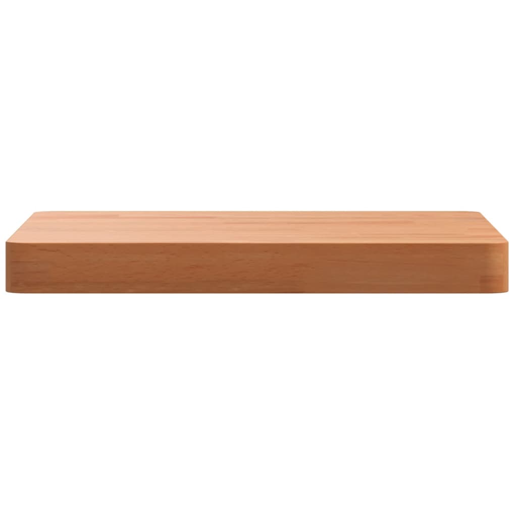 Tischplatte Ø30x1,5 cm Rund Massivholz Buche