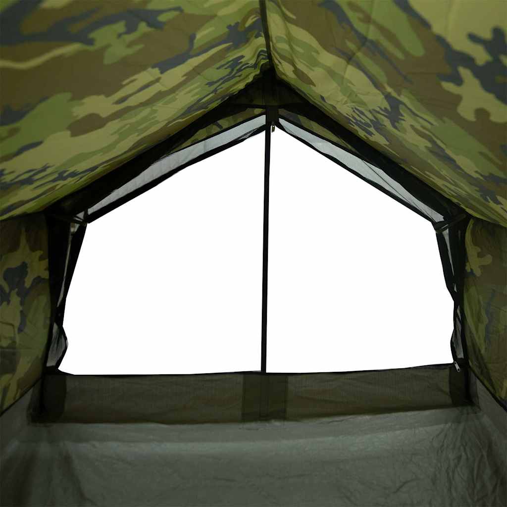 Campingzelt 2 Personen Olivgrün Wasserdicht