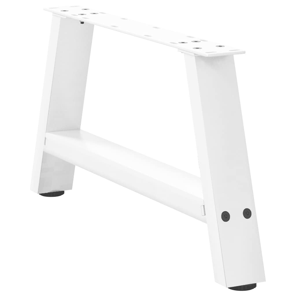 Couchtischbeine A-Form 2 Stk. 30x(30-31) cm Stahl