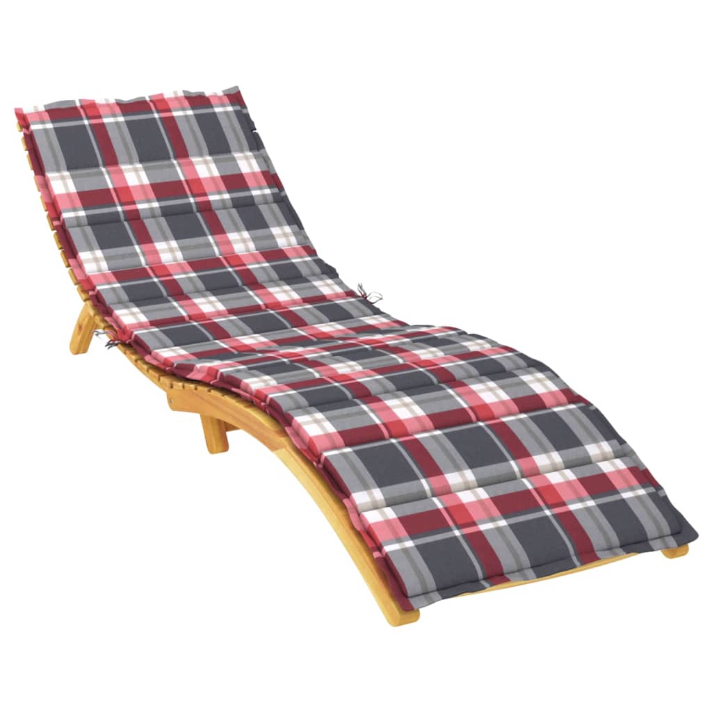 Liege-Kissen Blatt Blattmuster 200 x 70 x 3 cm Oxford-Stoff