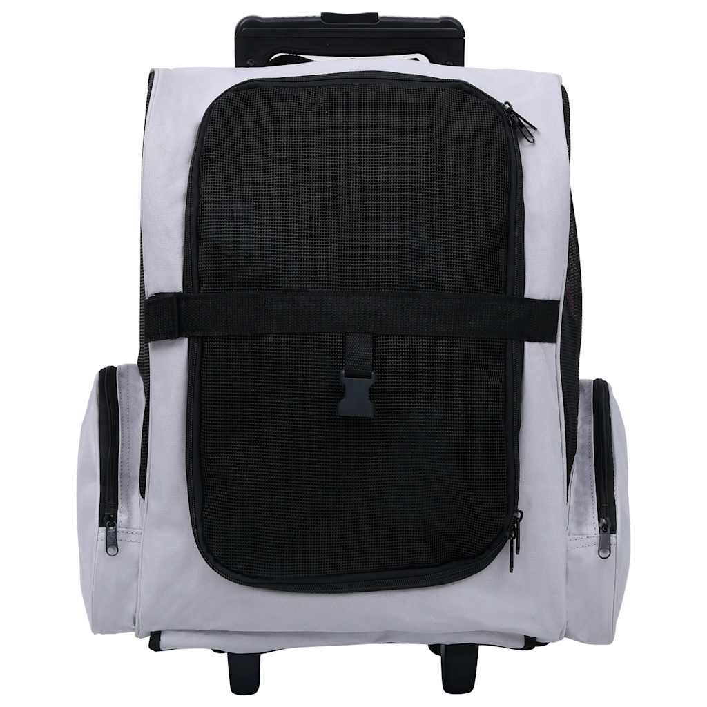 Trolley für Haustiere 3-in-1 Faltbar Beige