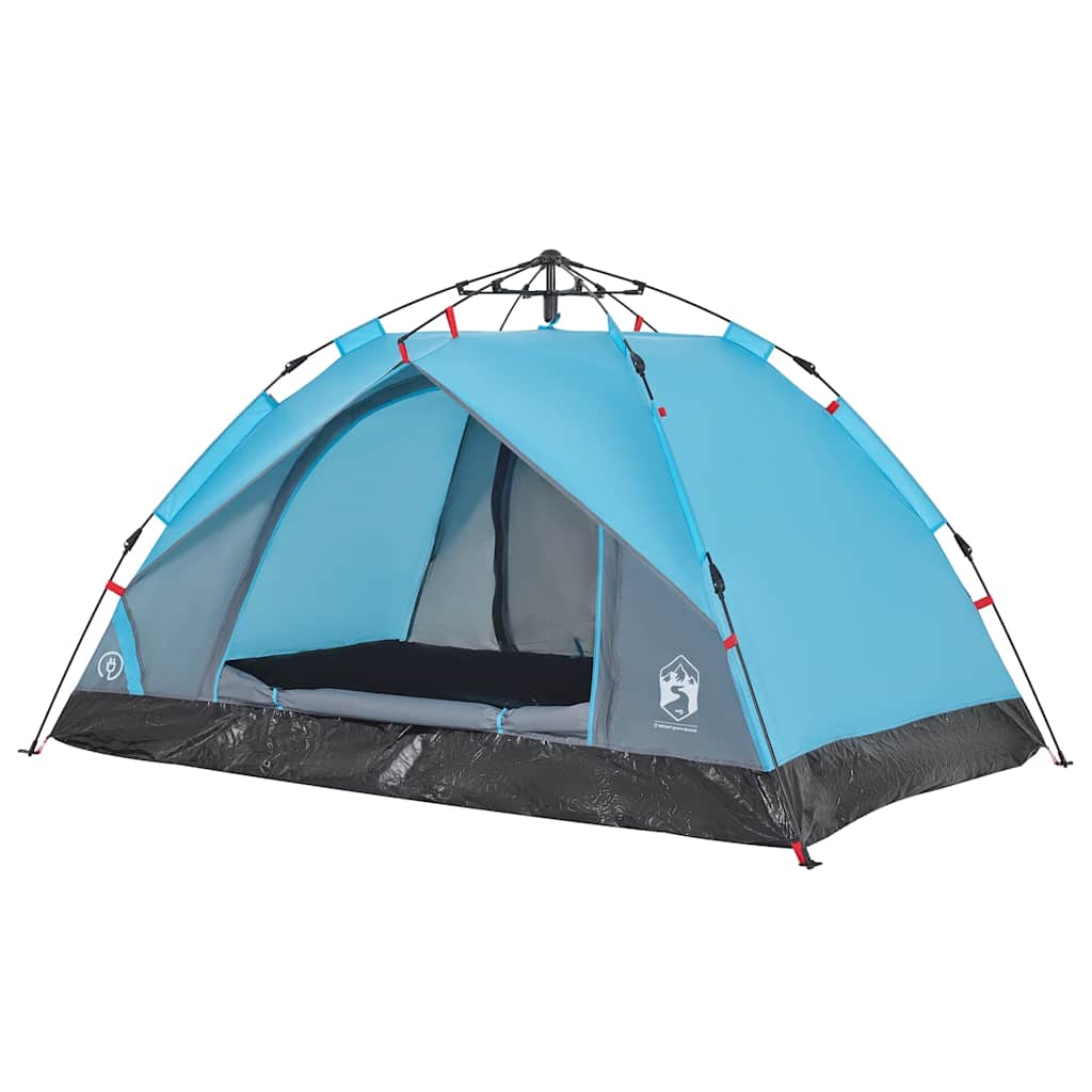 Kuppel-Campingzelt 2 Personen Grün Quick Release