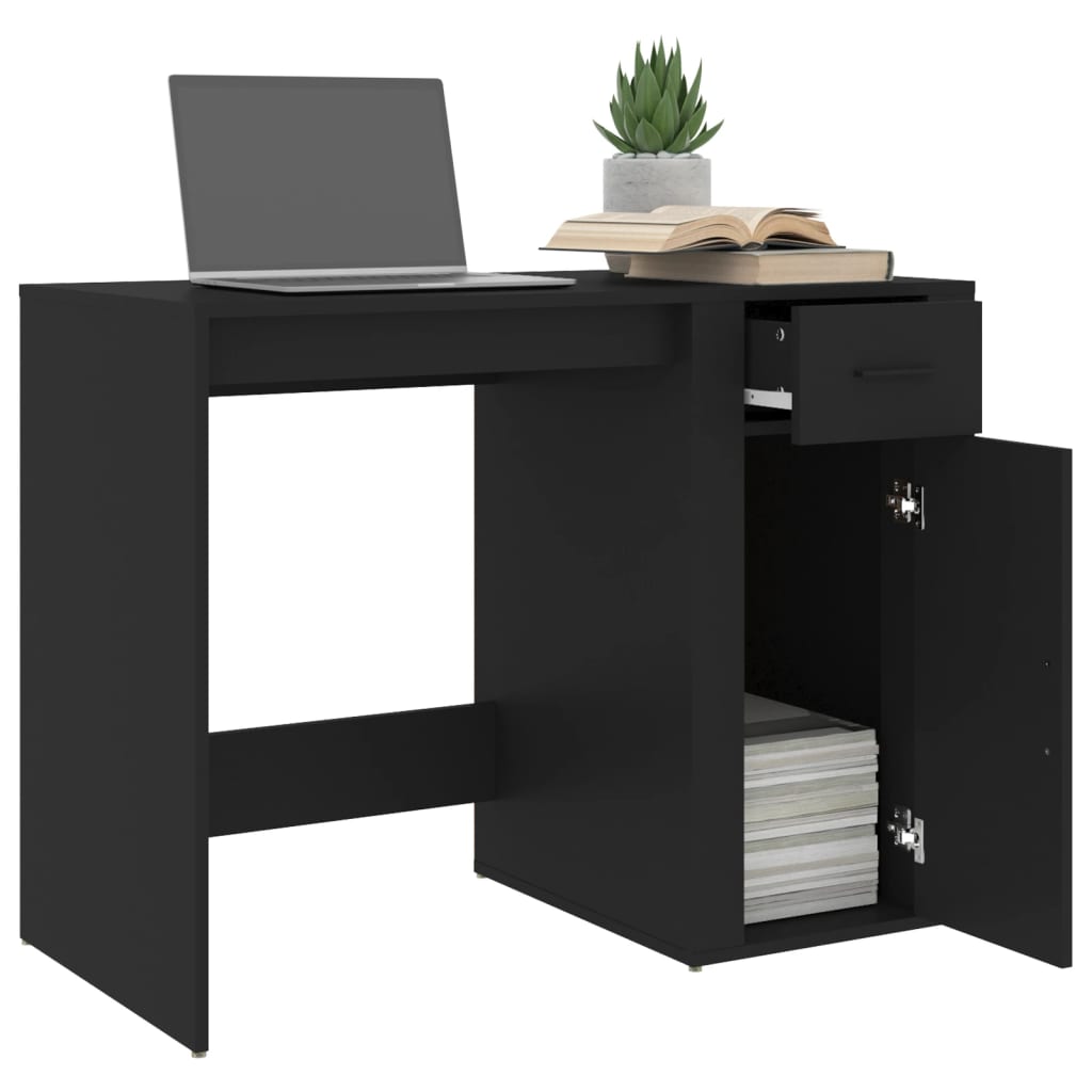 Schreibtisch Weiß 100x49x75 cm Holzwerkstoff