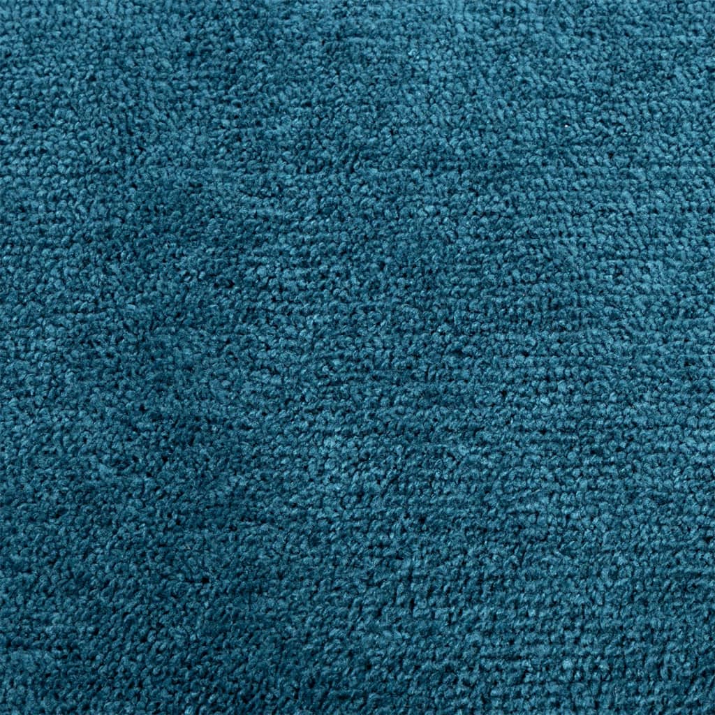 Teppich OVIEDO Kurzflor Anthrazit 120x120 cm