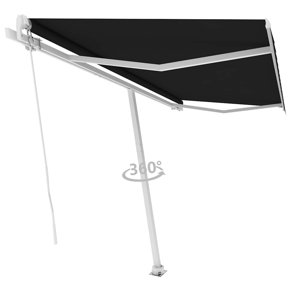 Standmarkise Manuell Einziehbar 300x250 cm Creme