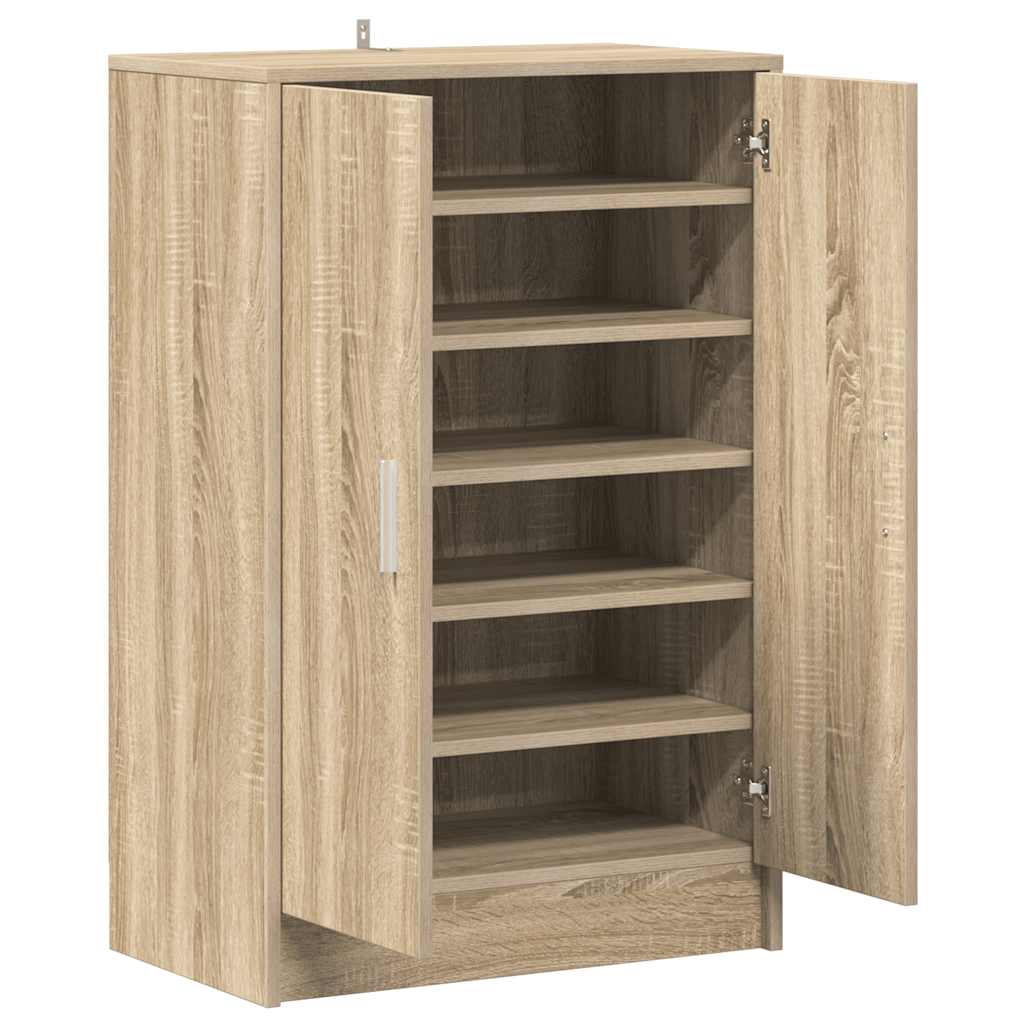 Schuhschrank Weiß 60x35x70 cm Holzwerkstoff