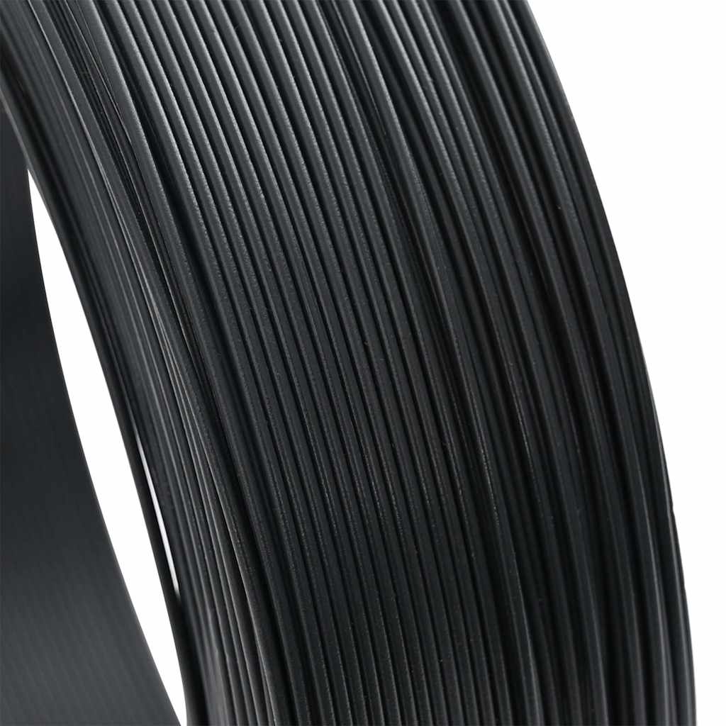 Zaun-Bindedraht 250 m 0,9/1,4 mm Stahl Schwarzgrün