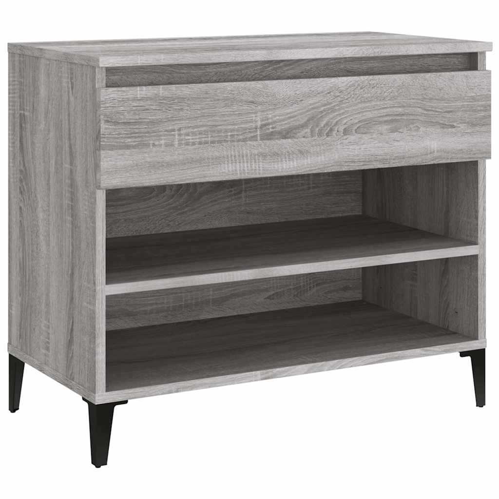 Schuhregal Weiß 70x36x60 cm Holzwerkstoff