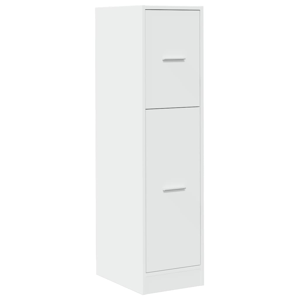 Apothekerschrank Weiß 30 x 41 x 174,5 cm Holzwerkstoff