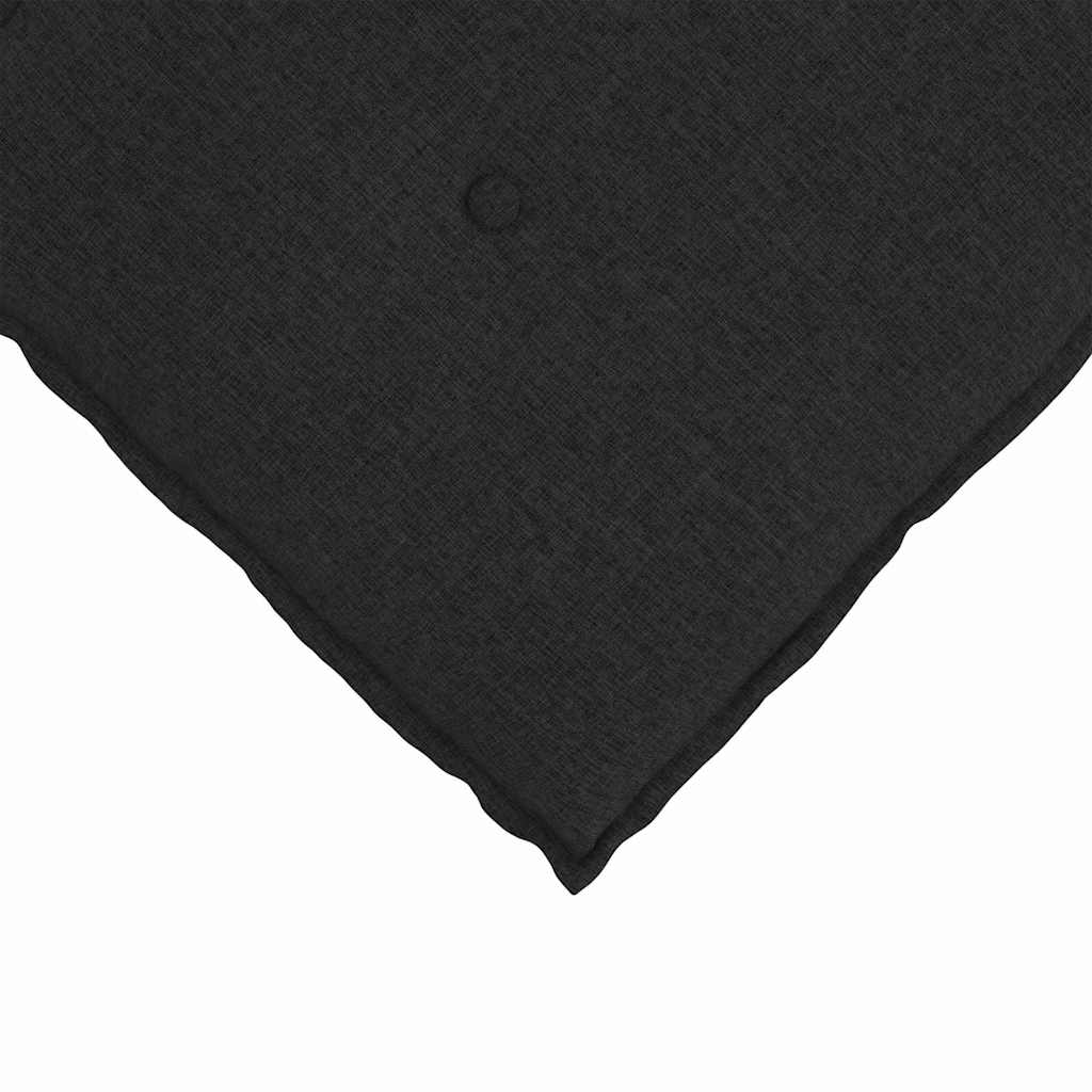 Rückenkissen Hellgrau 50 x 19 x 45 cm Stoff