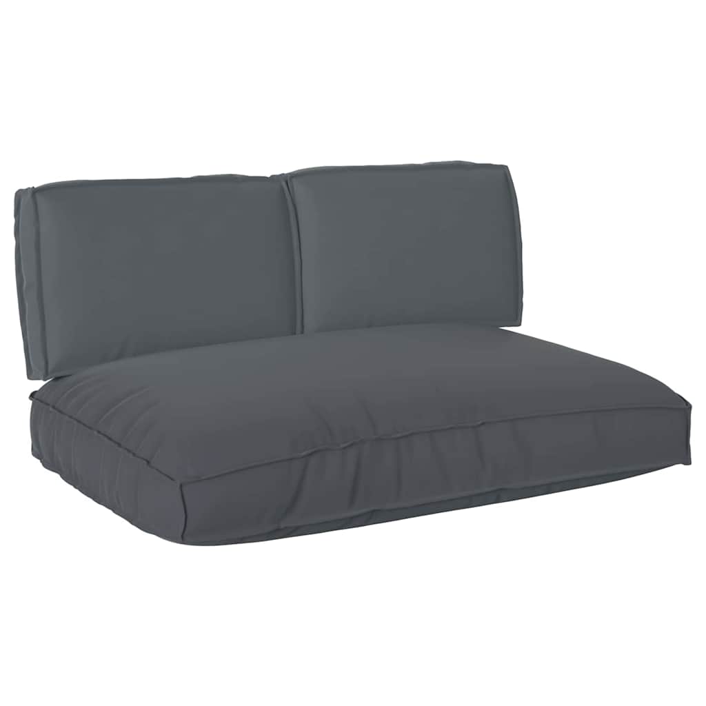 Kissenset 3 pcs Anthrazit Oxford-Stoff