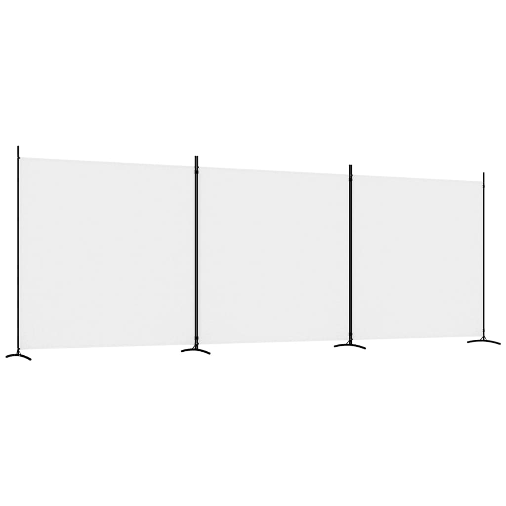 Einzel Panel Raumteiler Beige 175 x 180 cm Stoff