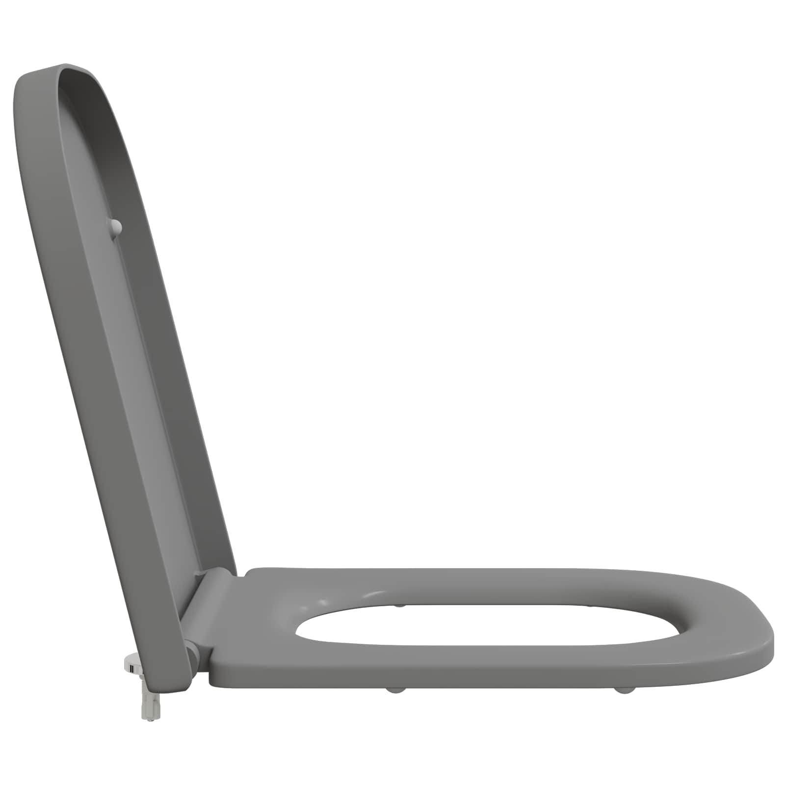 Toilettensitz Anthrazit 47,5 x 35 x 3,6 cm Duroplast