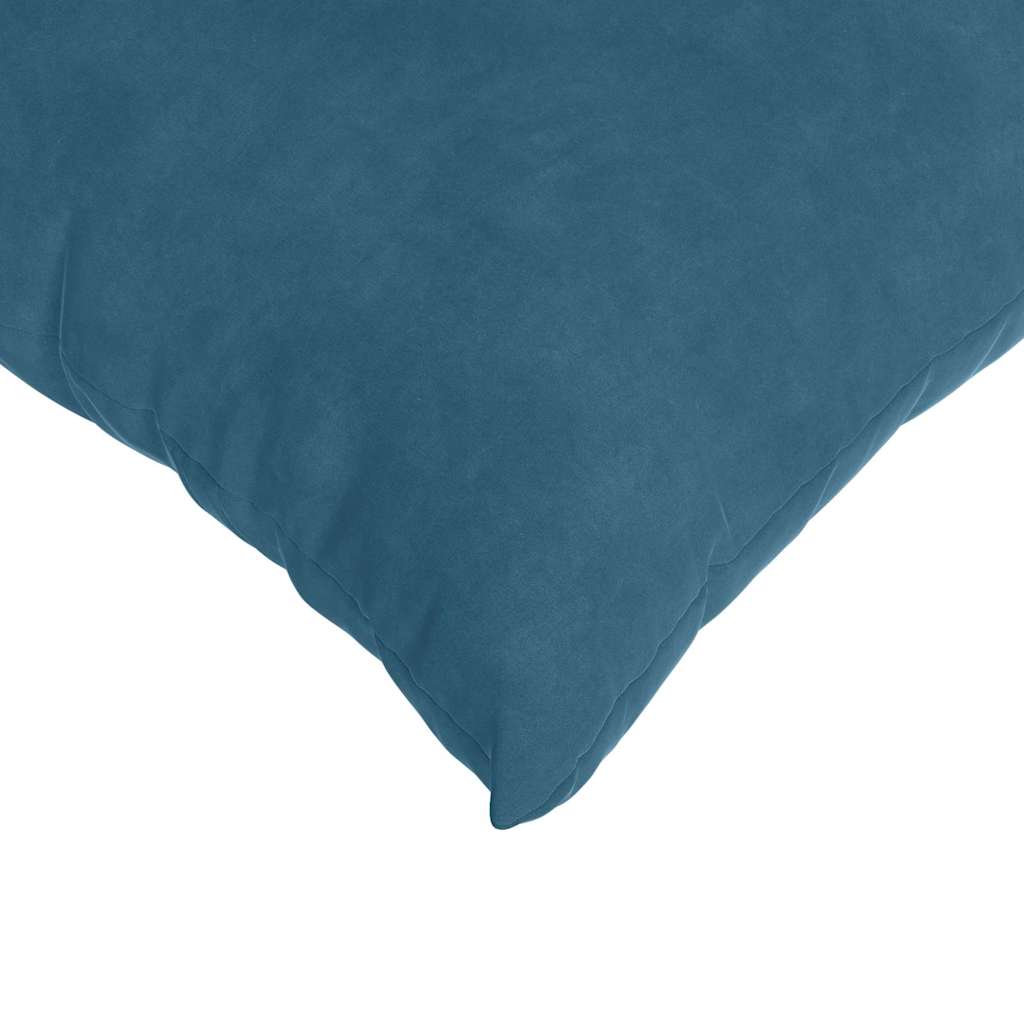 Sofakissen 2 Stück Blau 50 x 30 cm Cordstoff