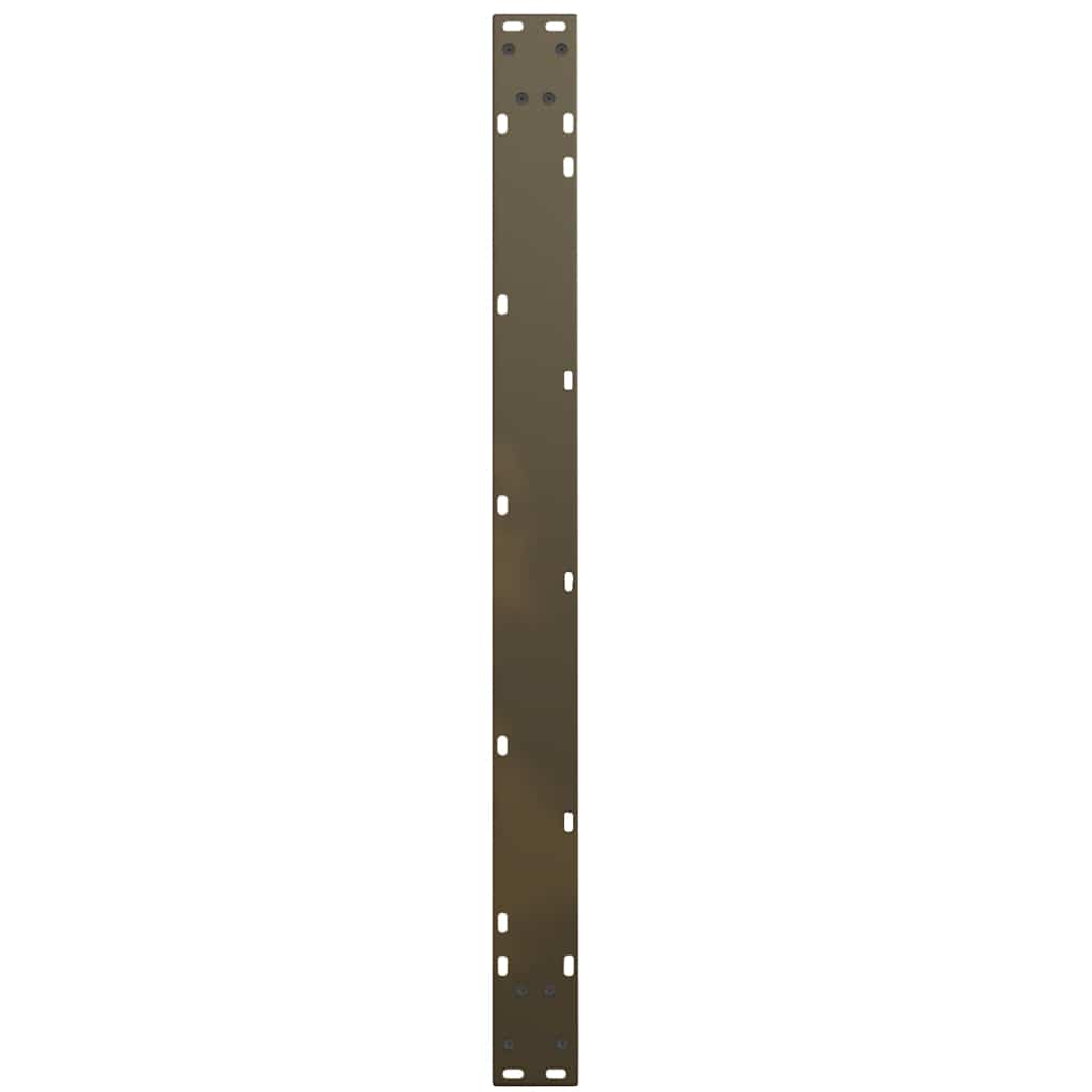 Couchtischbeine V-Form 2 Stück Schwarz 30x(30-31,3) cm Stahl