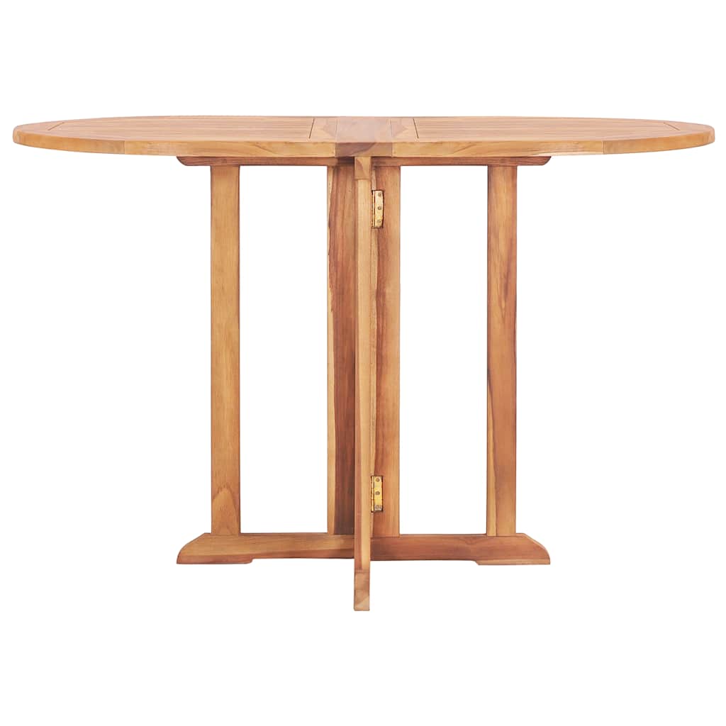 Garten-Klapptisch Butterfly 150x90x75 cm Massivholz Teak