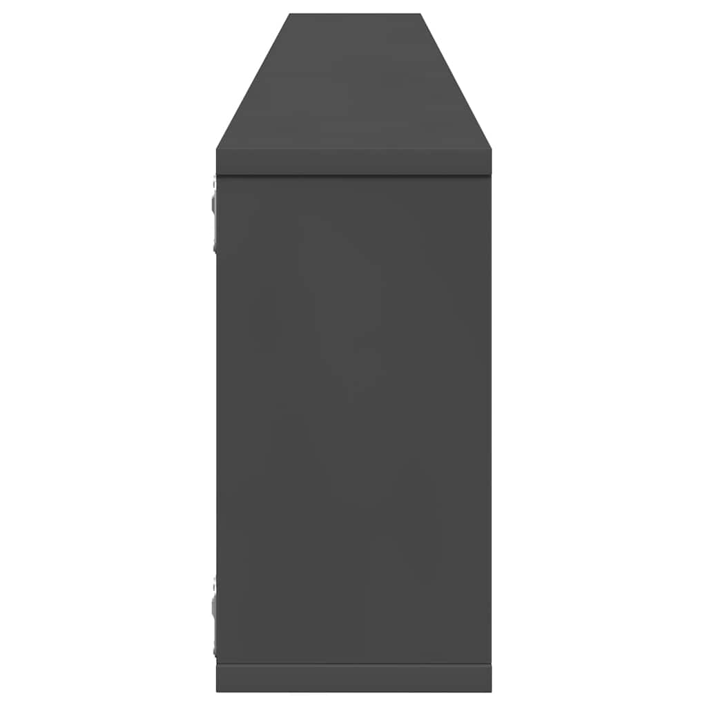 Würfelregale 2 Stk. Weiß 30x15x30 cm