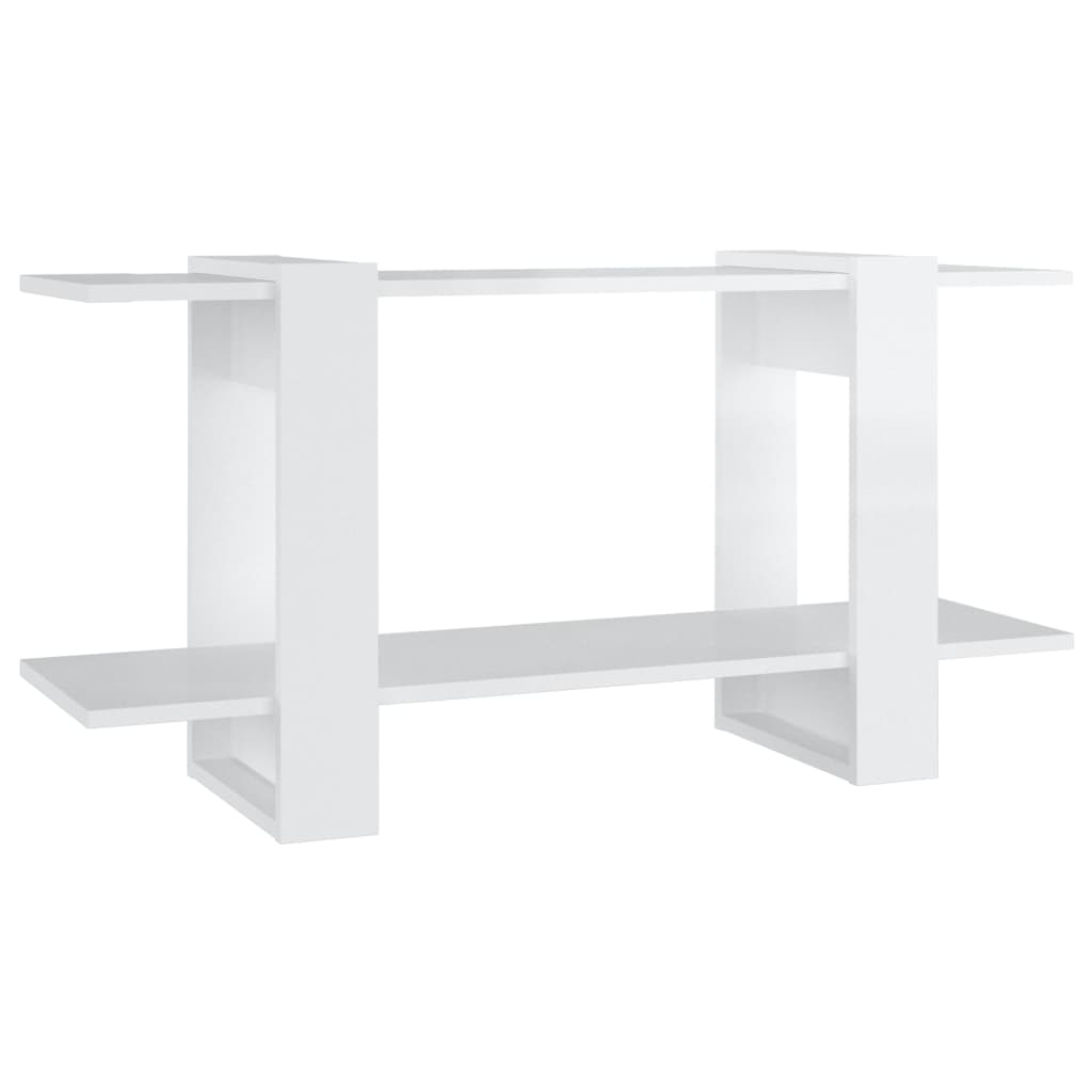 Bücherregal Weiß 100x30x51 cm Holzwerkstoff