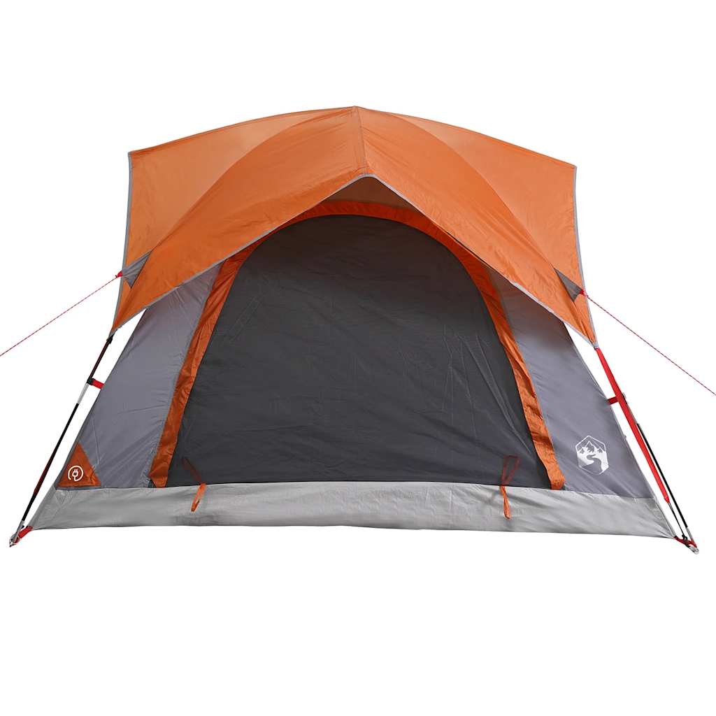 Campingzelt 4 Personen Grün Wasserdicht