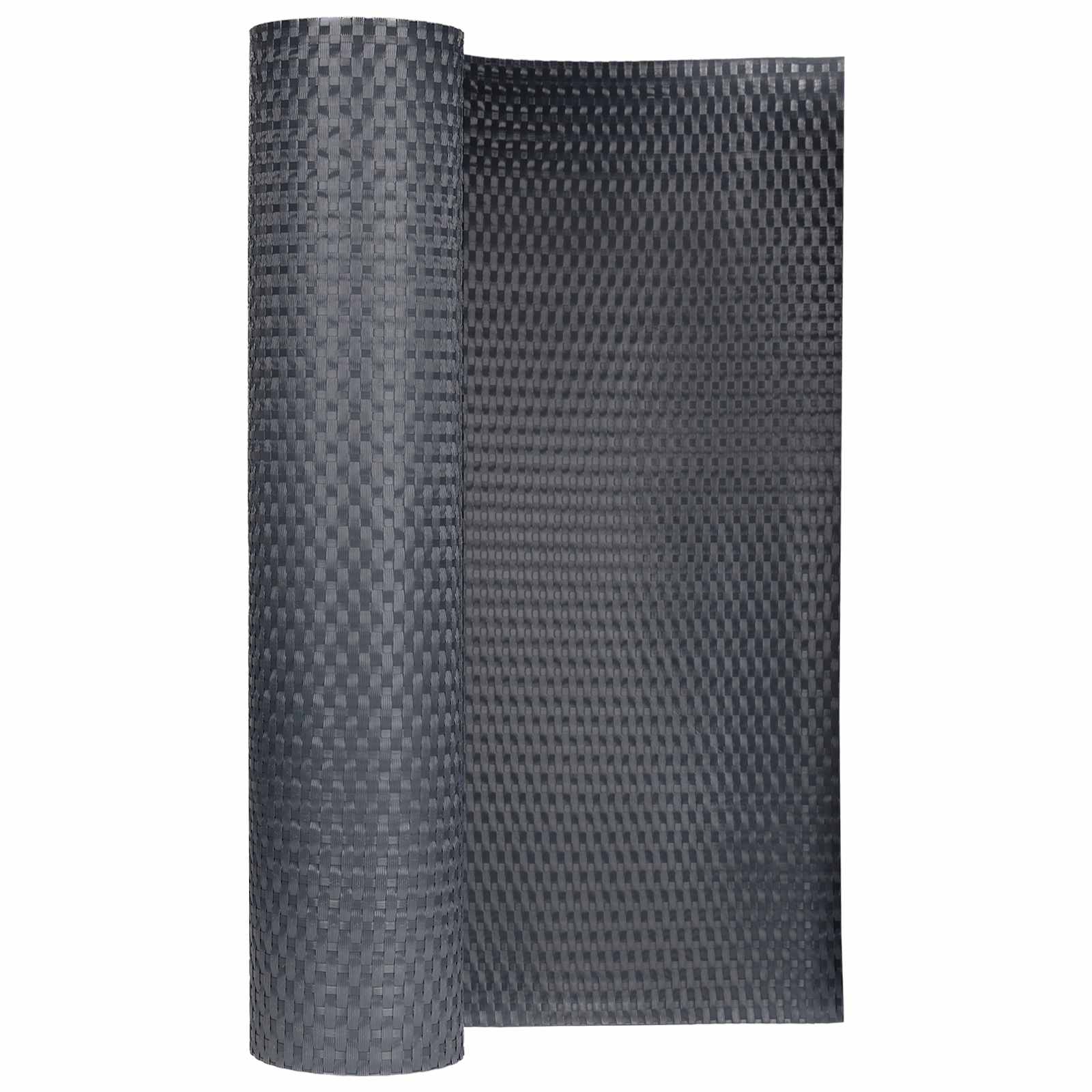 Balkon-Sichtschutz Anthrazit 300x90 cm Poly Rattan