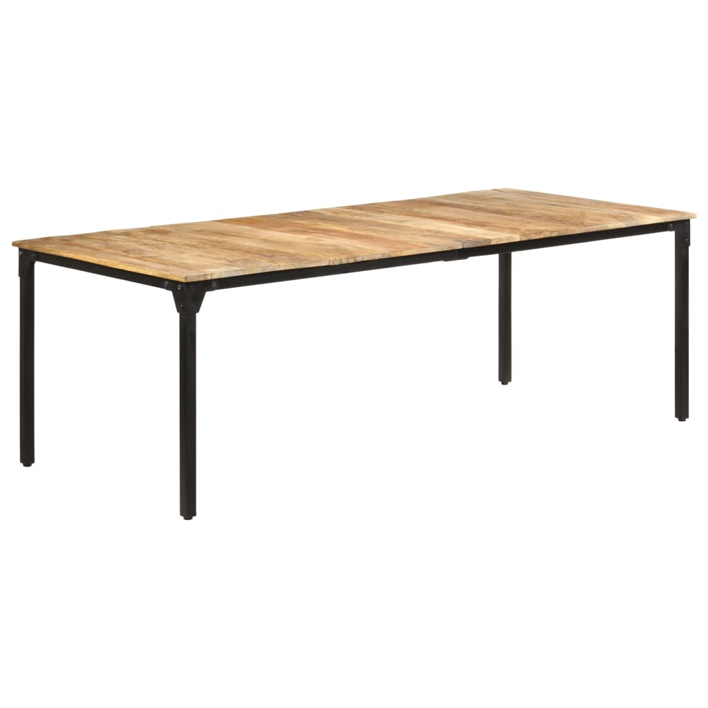Esstisch 140x70x76 cm Raues Mangoholz